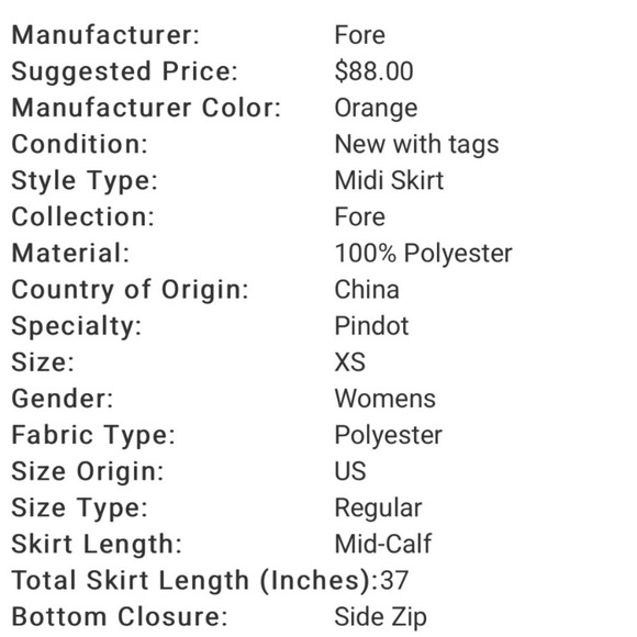 FORE | Fringe Skirt - Picture 8 of 9